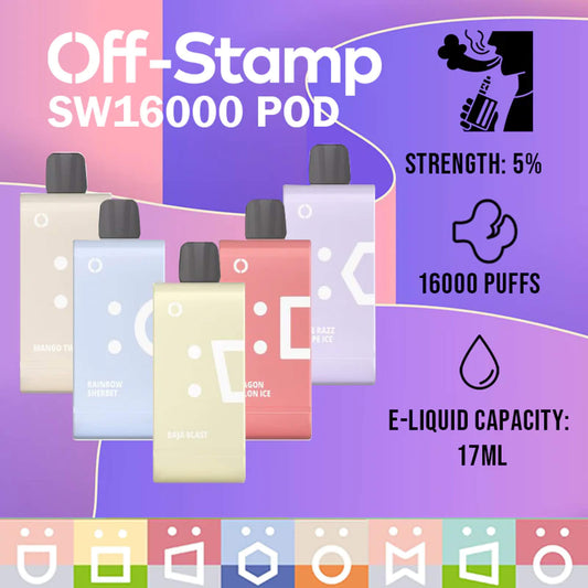 OFF-STAMP SW16000 DISPOSABLE POD