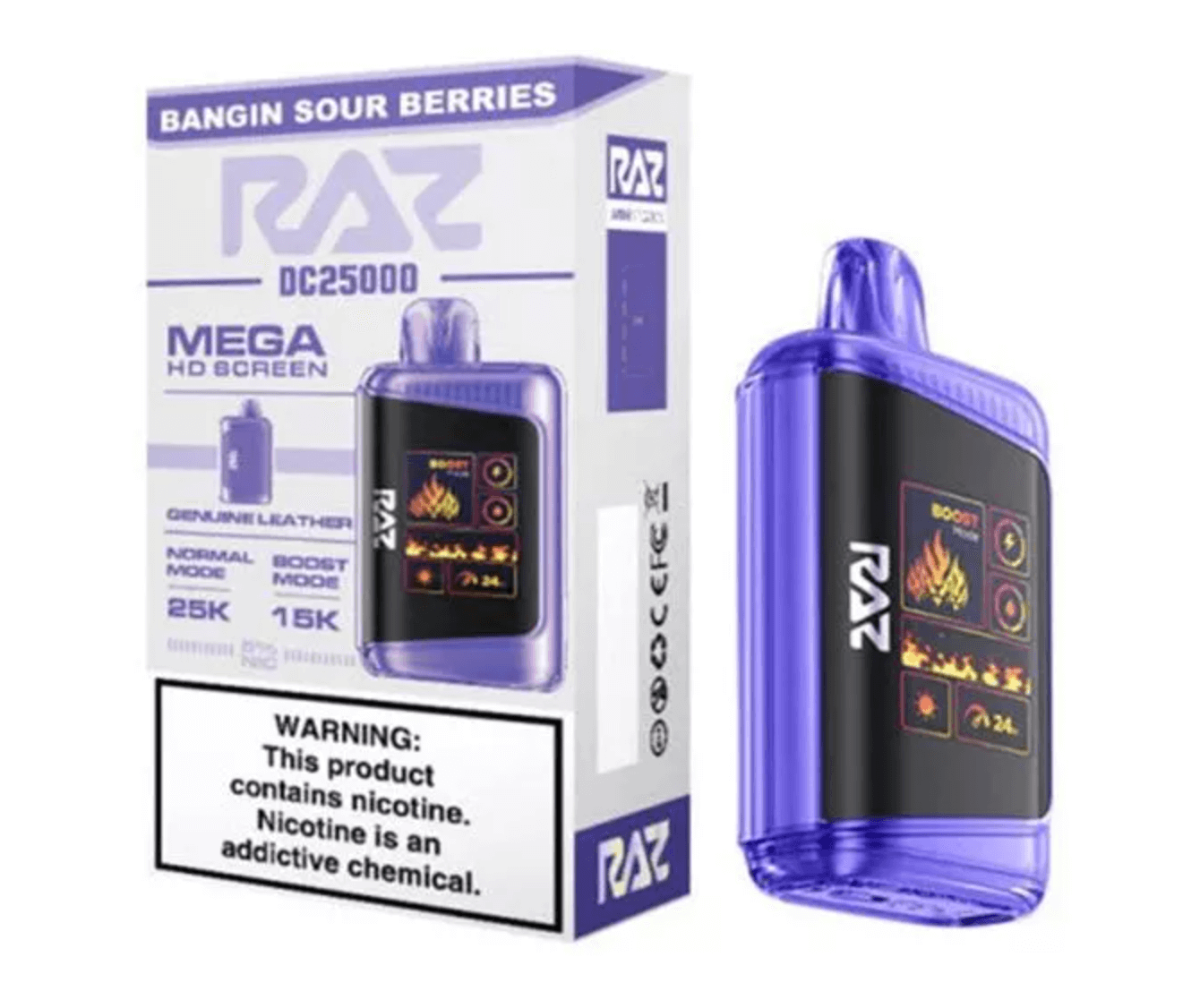 RAZ DC25000 5% NIC 25000 Puffs