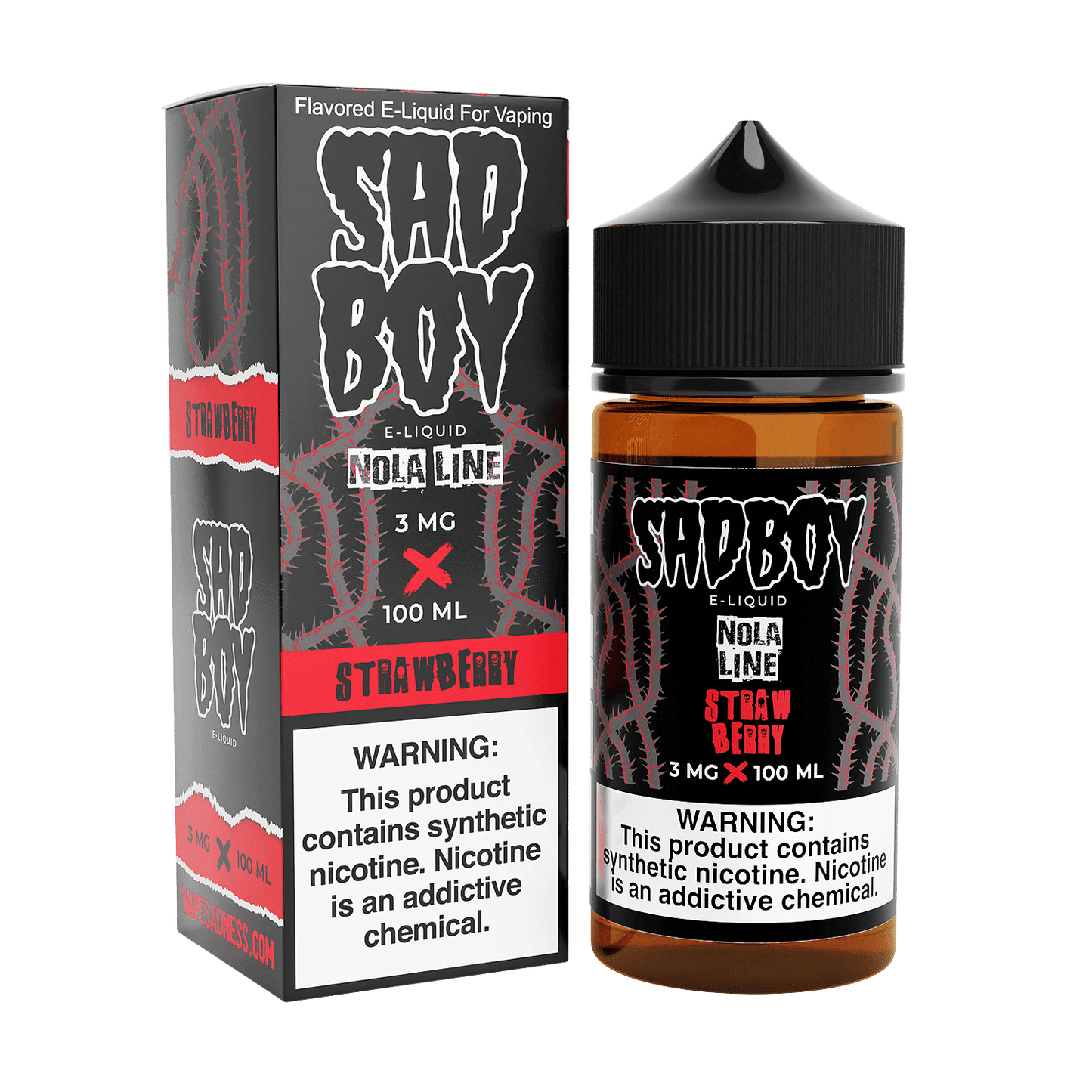 Sad Boy 100ML Freebase E-Liquid