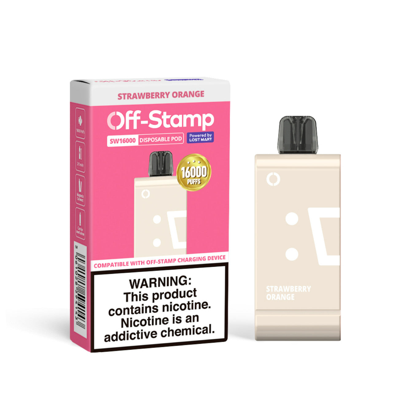 OFF-STAMP SW16000 DISPOSABLE POD